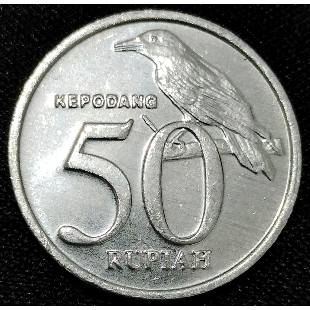 Uang Kuno Koin 50 Rupiah 1999 Kepodang (Sudah dibersihkan)