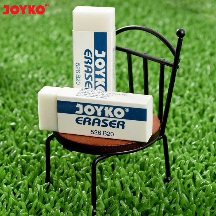 

Eraser Penghapus Besar Joyko 526B2 Putih 1pak KODE B2D9