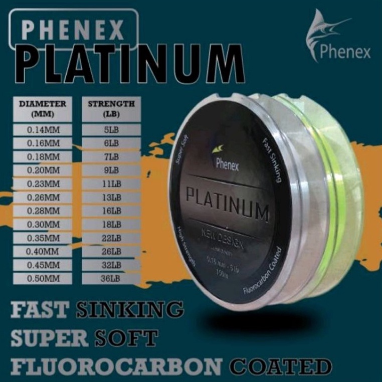 TERPERCAYA SENAR PANCING PHENEX PLATINUM