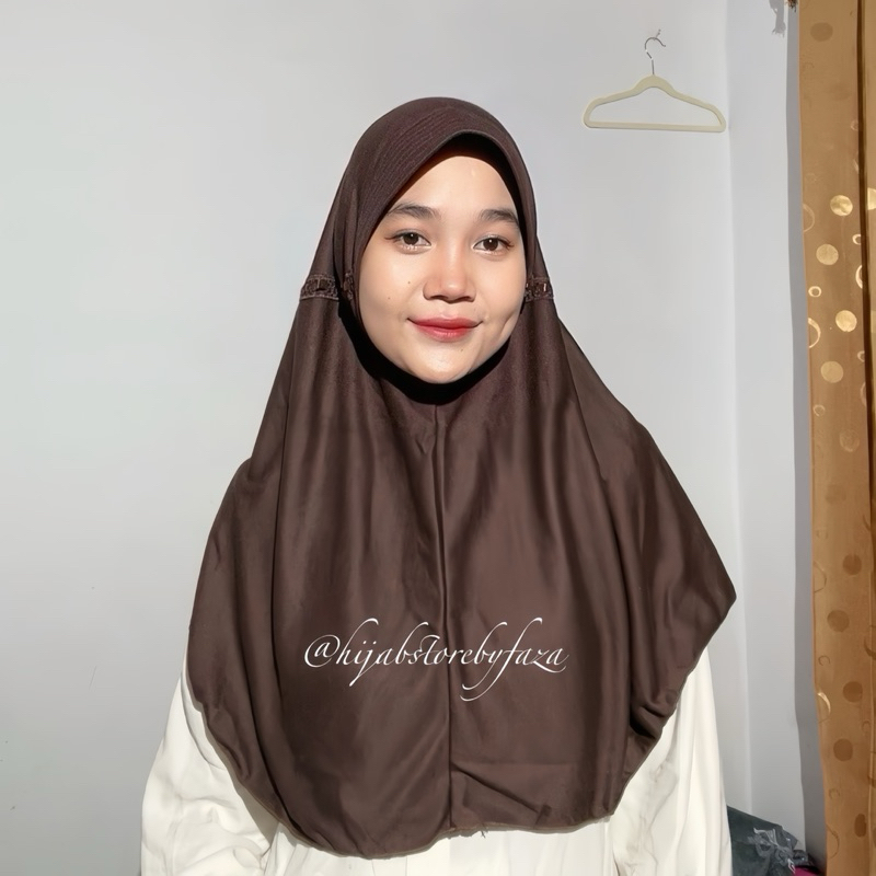 HIJAB ANAK SEKOLAH INSTAN SERUT SD SMP SMA SIZE L HIJAB ANAK SEKOLAH