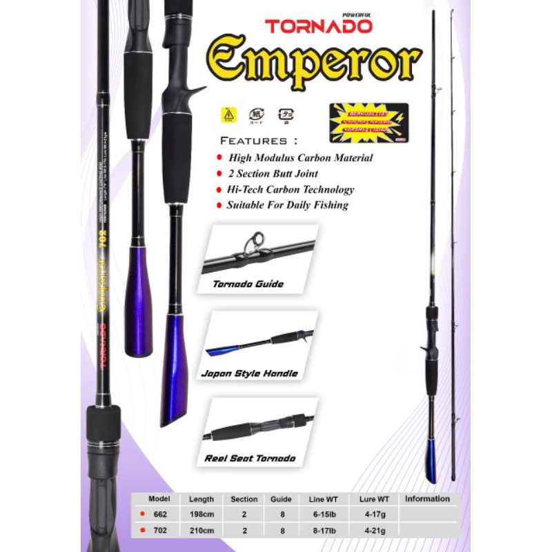 Joran Tornado Emperor Ultra Light Casting - UL Casting