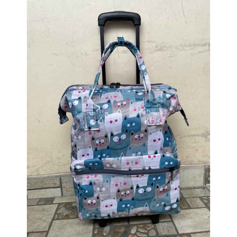 Murah tas anello trolley  trolly anello ganggang besi