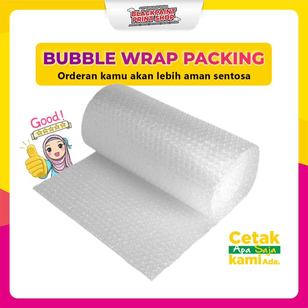 

Bubble Wrap Packing Barang