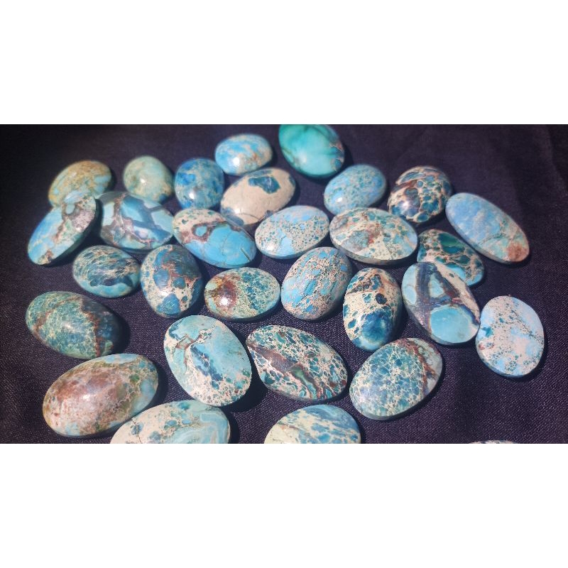 Batu akik Virus nevall blue