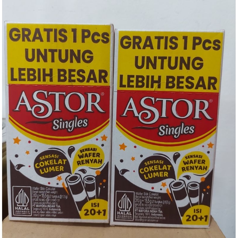 

Astor Singles kemasan baru