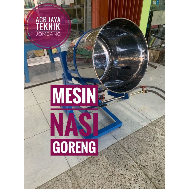 Mesin Nasi Goreng / Mesin Marinasi / Mesin Sangrai Serbaguna