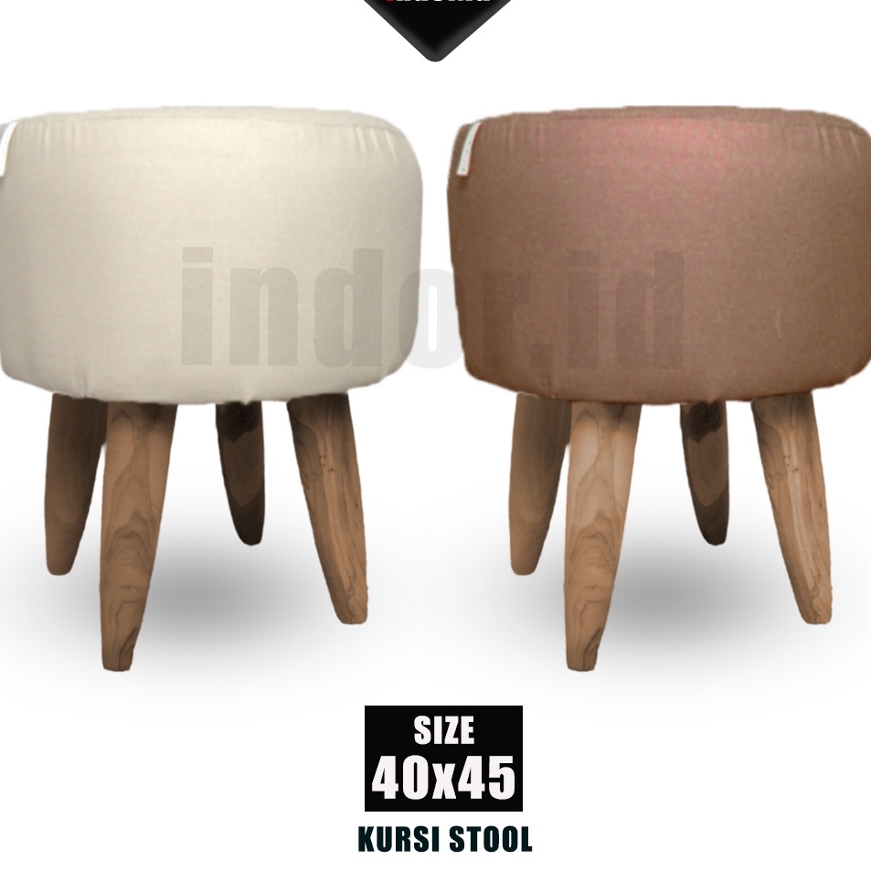 Belanja Mantap indorid Kursi STOOL SOFA BULAT Size 4x45 Bahan KANVAS BUSA KENYAL  Sofa Stool LEBIH B