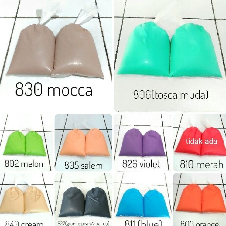 Kirim sekarang Cat tembok kiloan 1kg  cat dinding 1kg