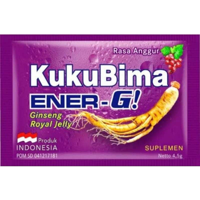 

SUPLEMEN ENERGI KUKUBIMA VARIAN RANDOM ECERAN (1 PCS)