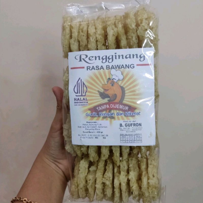 

Rengginang B. Gufron khas situbondo rasa bawang