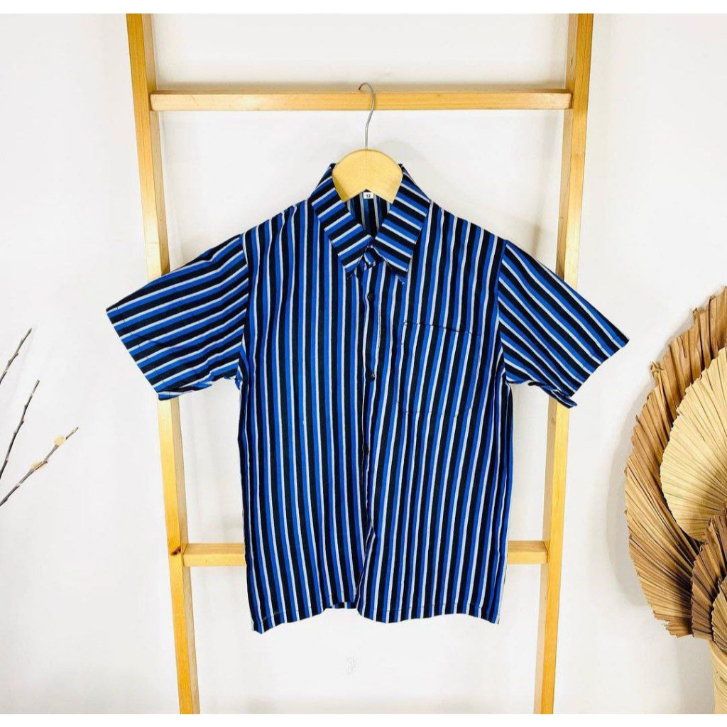 Benang Raja Hem Dan Gamis Anak Katun Lurik