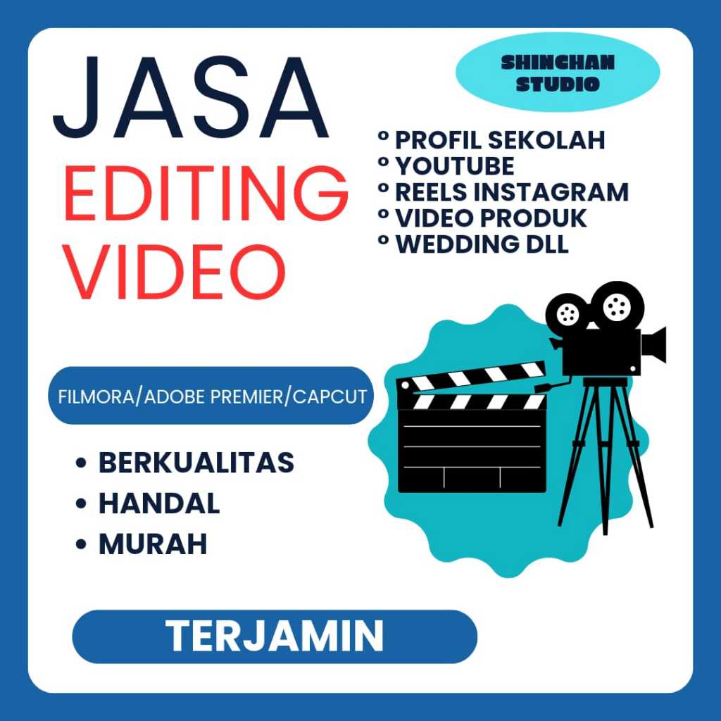 

Jasa Editing Video, Jasa Edit Murah