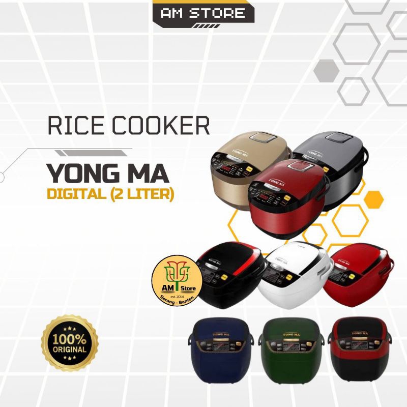 Rice Cooker Yong Ma / Magic Com Yong Ma Digital 2 Liter