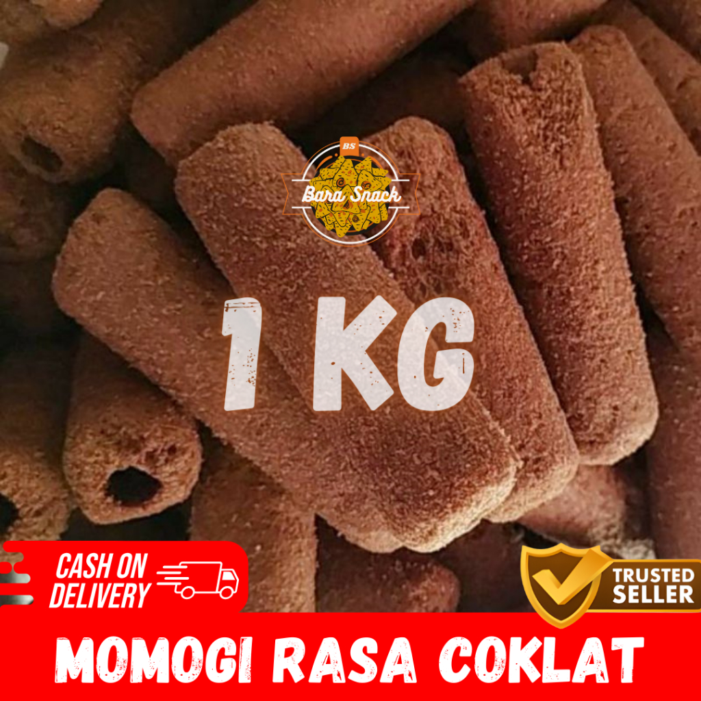 

[ 1KG ] Stik Momogi Panjang Rasa Coklat Premium / Camilan Snack Kiloan Murah -B