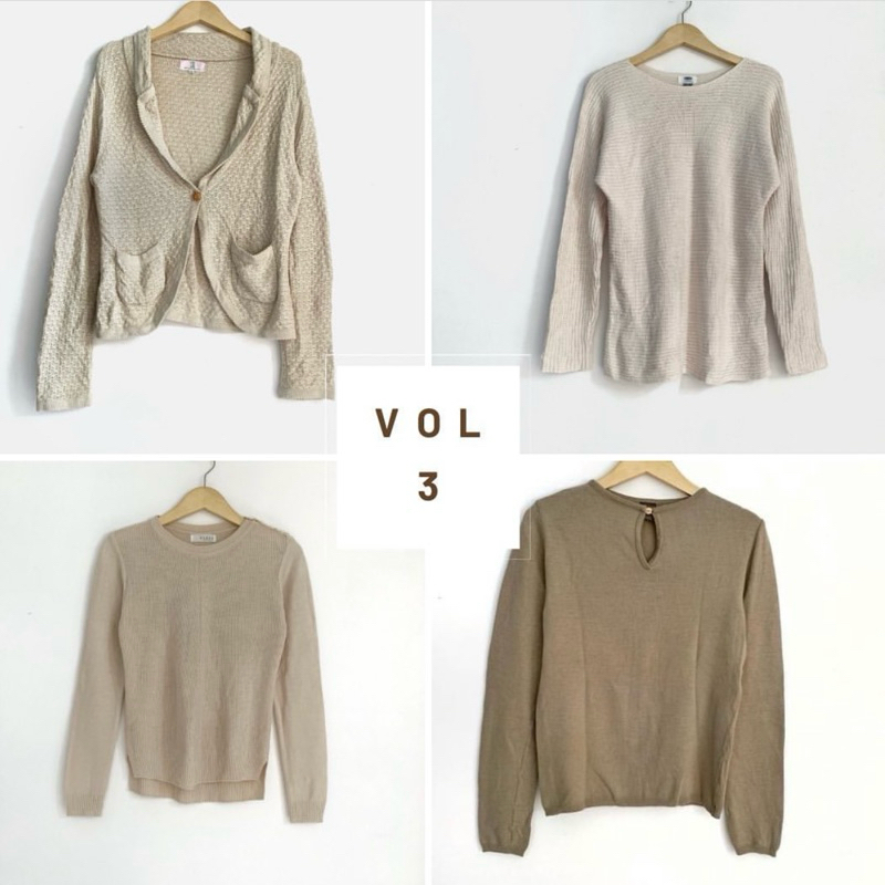 SALE Preloved rajut wanita | knitwear | Rajut branded
