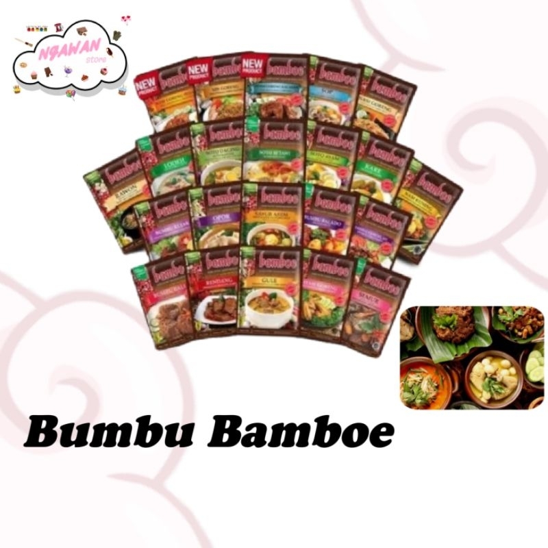 

bumbu bamboe - bumbu instan - bumbu masak instan
