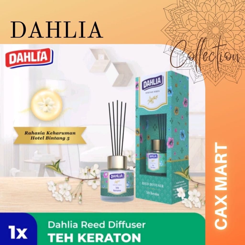 DAHLIA Reed Diffuser Teh Keraton & Refill Teh Keraton