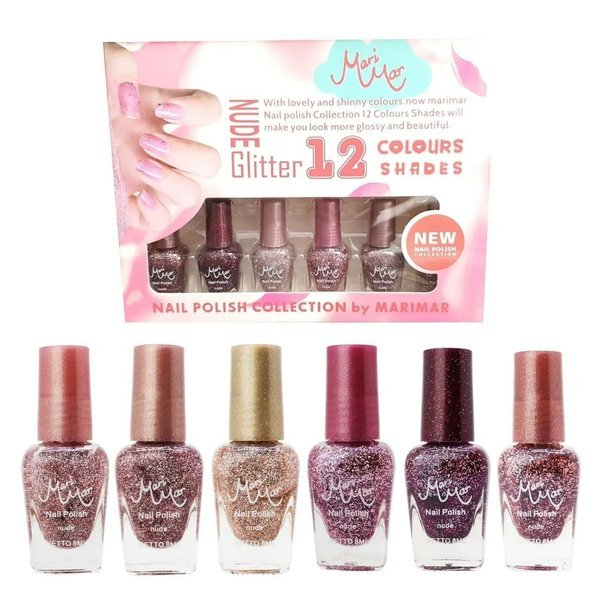 Kutek MariMar Nude Glitter Nail Polish