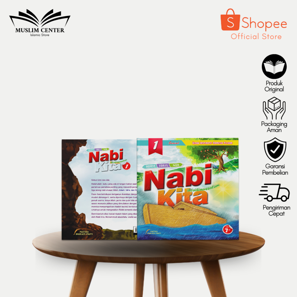 BUKU NABI KITA 1 ADAM IDRIS NUH PUSTAKA IMAM ASY SYAFII
