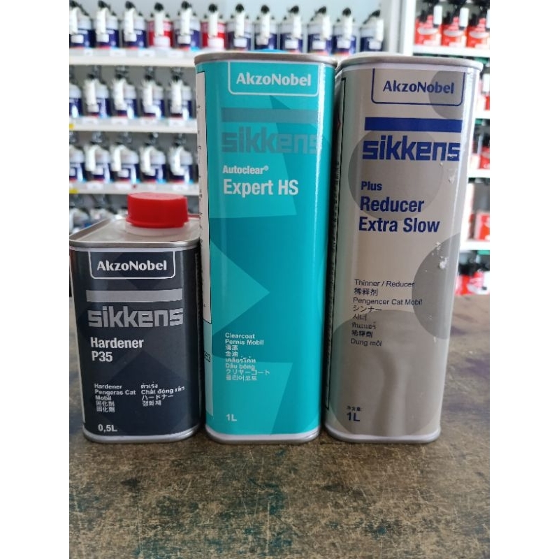Clear Coat Sikkens Expert HS 1 set pernis mobil