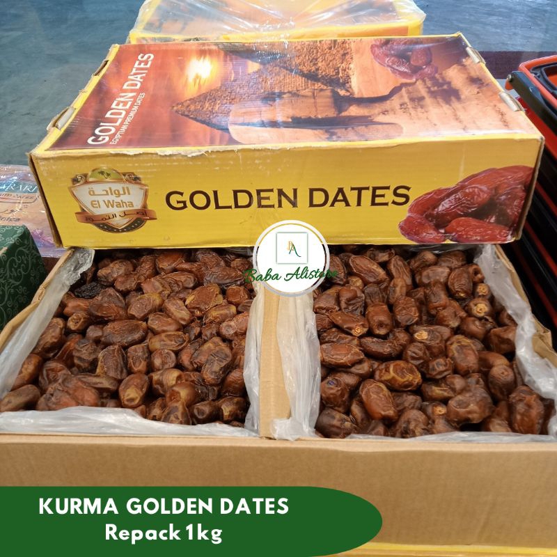 

BabaAli - Kurma Golden Dates/Kurma Mesir Golden Dates Repack 1 Kg