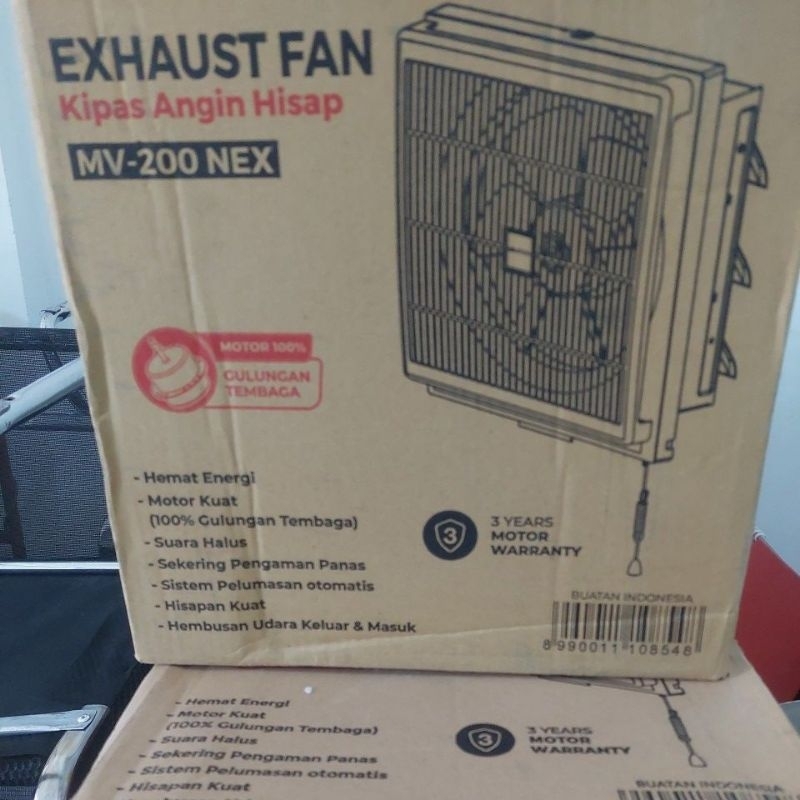 MASPION EXHAUST FAN 8" MV-200 NEX MV 200 NEX