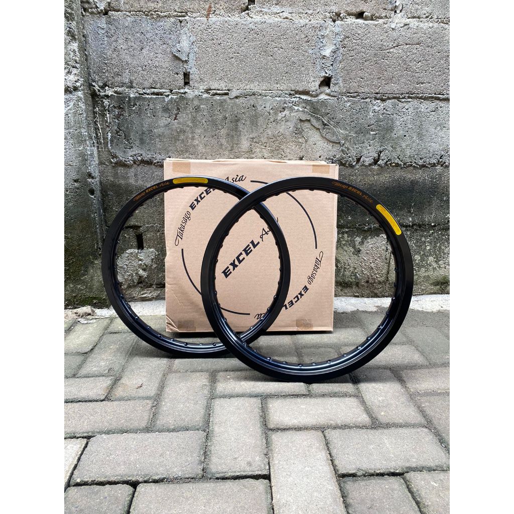 VELG BLACK HOLE MERK TK EXCEL // VELG PELG BLACK HOLE ASLI PRODUK TK EXCEL 185-17/160-17