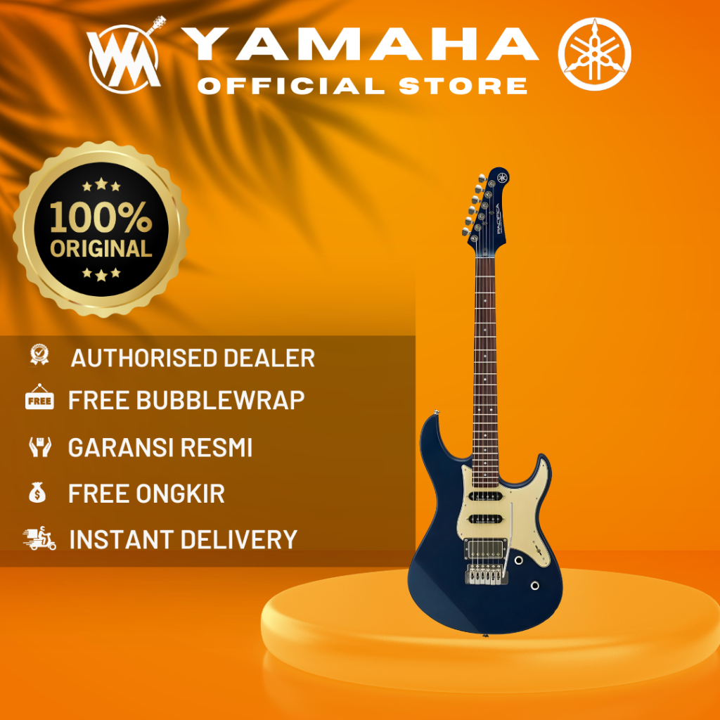 Yamaha Pacifica 612VIIX MSB Matte Silk Blue / PAC-612VIIX-MSB / PAC 612 VIIX MSB