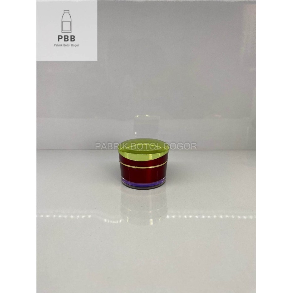 POT CREAM KANEBO JAR 10 GR MERAH MAROON LIST GOLD 10GR GRAM GOLD MERAH
