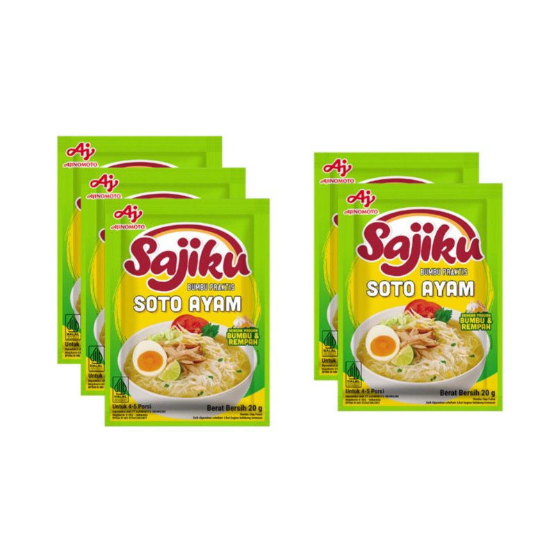 

Sajiku Bumbu Praktis Soto Ayam 20 Gr