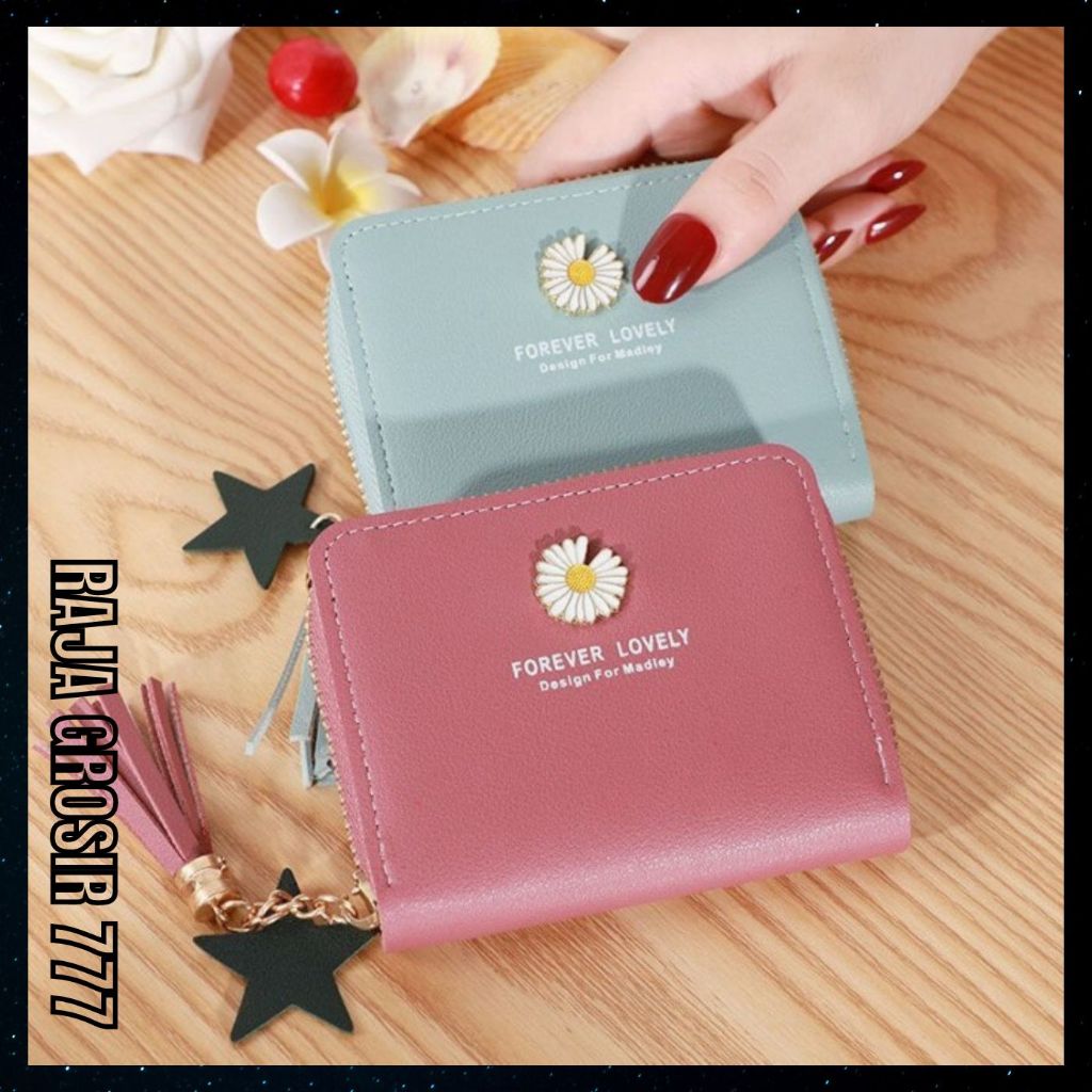 Dompet Anak Perempuan Motif Bunga Dompet Mini Import DUW 09