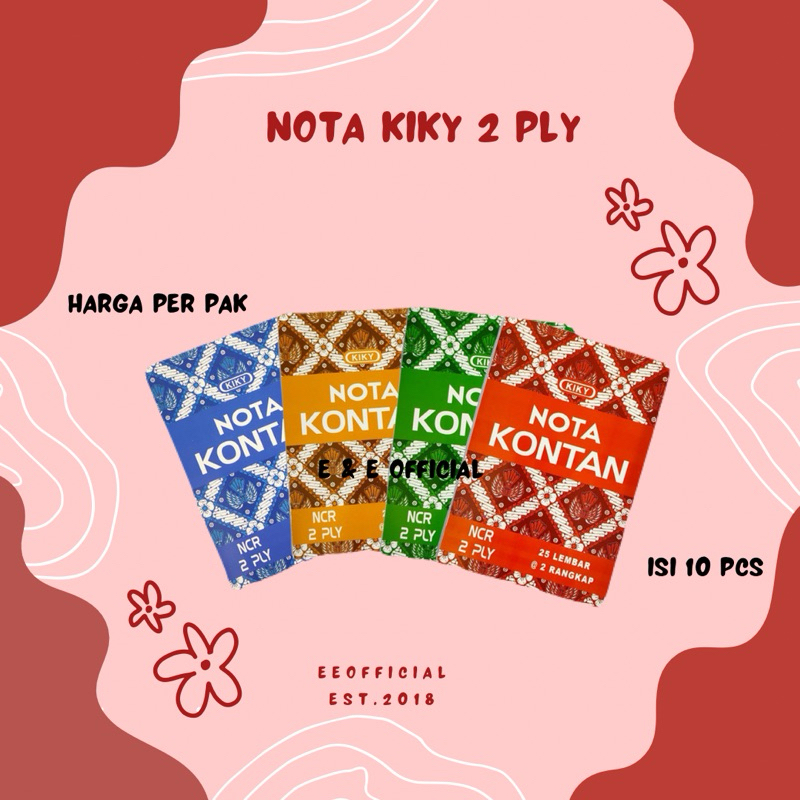 

NOTA 2 PLY KIKY / NOTA NCR / NOTA KECIL