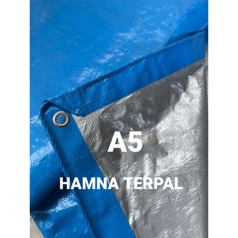 Terpal plastik A5 ukuran 3x10 4x10 5x10 meter / terpal tenda / terpal kolam / terpal jemur padi