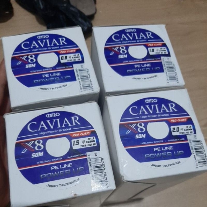Senar PE Centro Caviar X8 50m