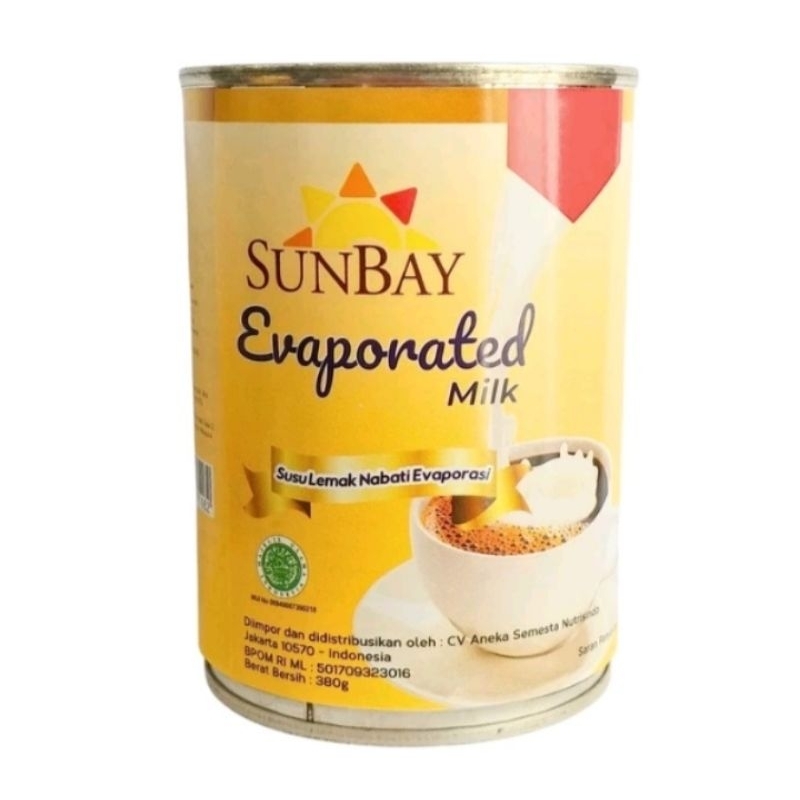 

Susu Evaporasi Sunbay 380 gr/ Evaporated Milk