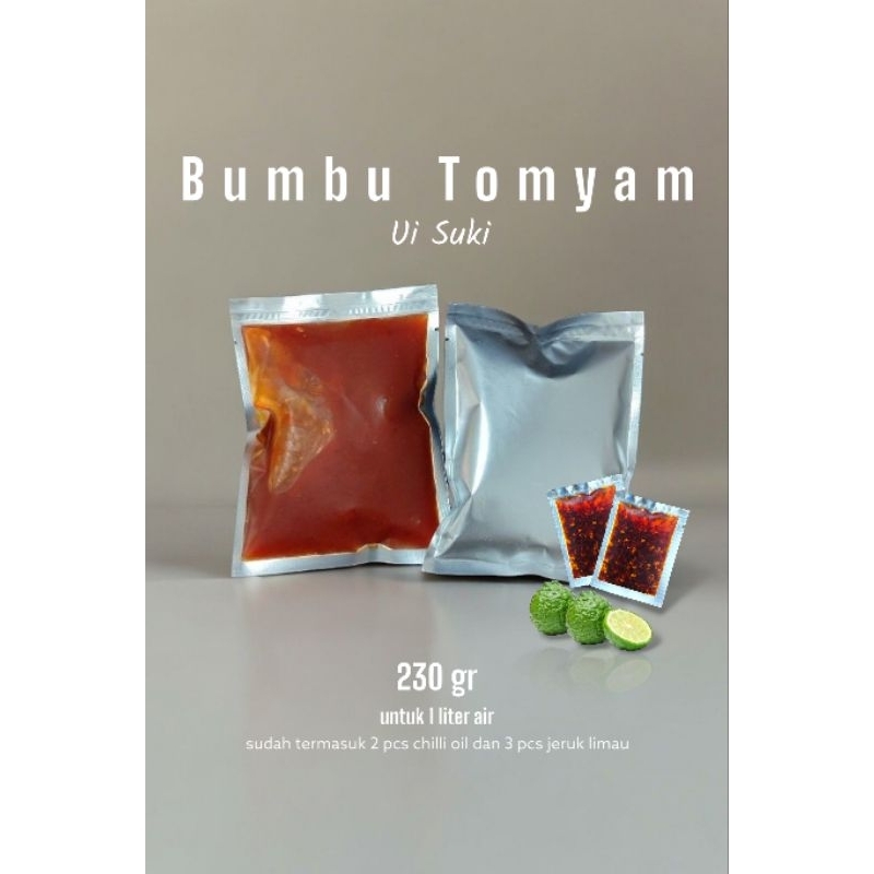 

bumbu tomyam homemade UI SUKI