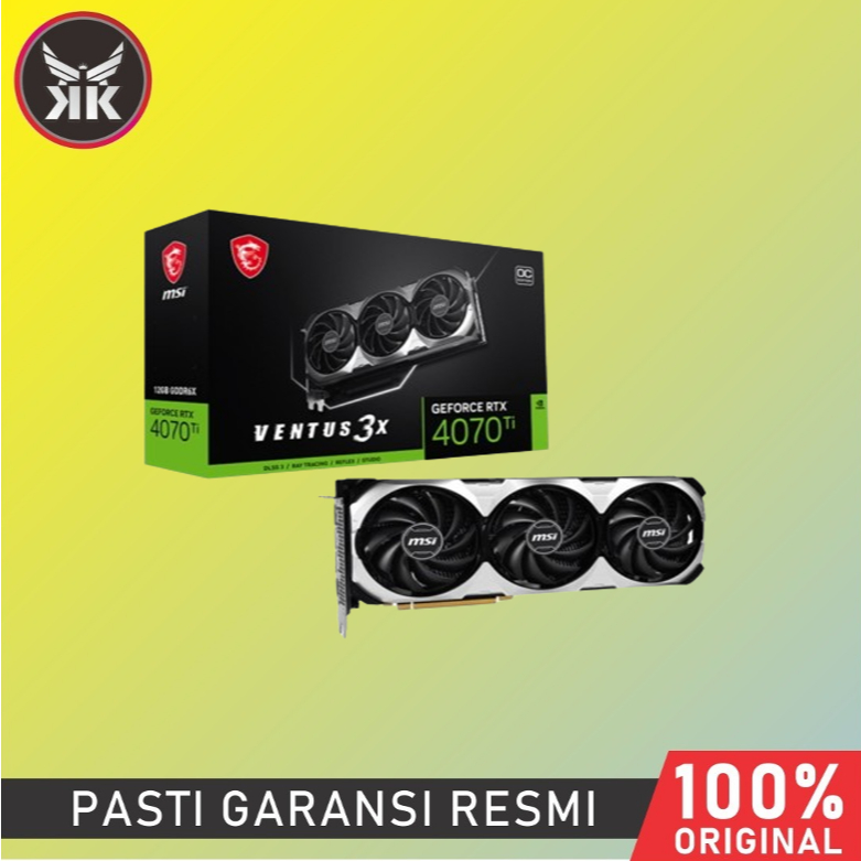 VGA CARD MSI RTX 4070 Ti VENTUS 3X 12G OCV1