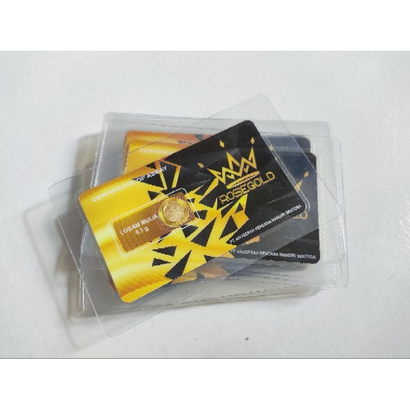 LOGAM MULIA Emas 0.1 gram 0,1 gram rosegold