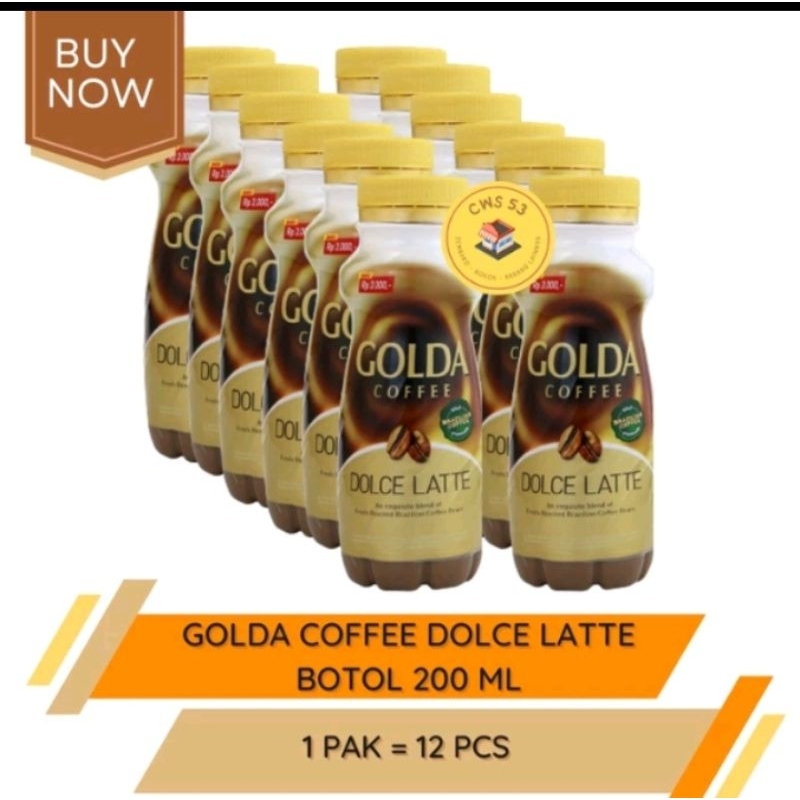 

golda coffe 1 pak isi 12 botol