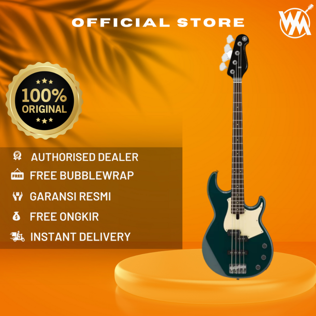 Yamaha BB434 Gitar Bass Elektrik/ BB-434/ BB 434 - TEAL BLUE