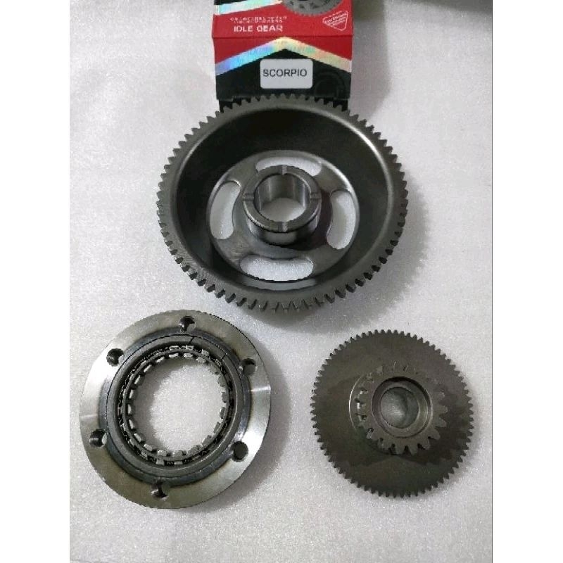 ONE WAY STARTER SET PLUS GIGI GEAR PENGHANTAR STATER SCORPIO SCORPIO Z