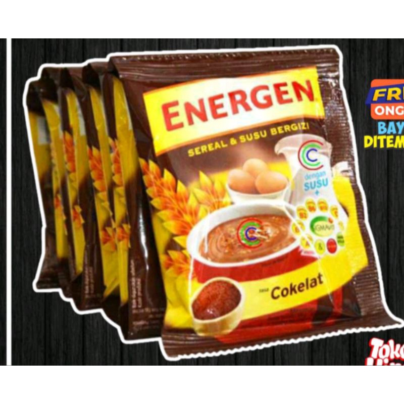 

energen renceng rasa coklat isi 5saset
