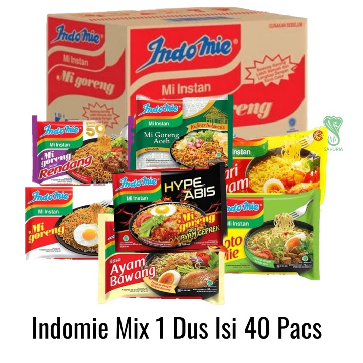

Jangan Sampai Kehabisan Indomie Mix 1 Dus Isi 4 Pcs Exp 1224