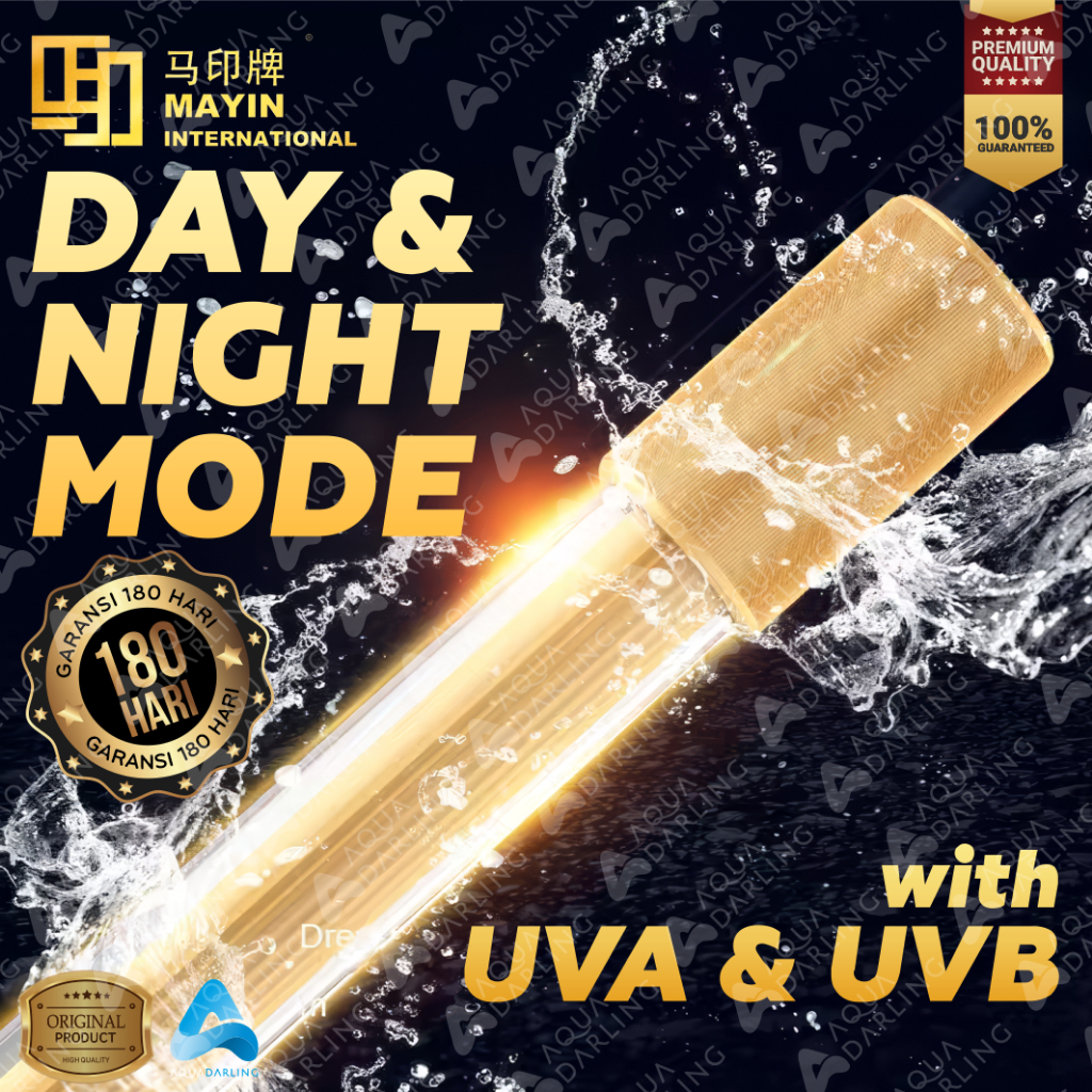 Lampu Mayin View Plus - 142 cm & 172 cm - Lampu View Aquarium - Mayin International