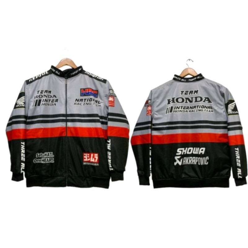 JAKET JAKET MOTOR JAKET NASCAR JAKET TEAM HONDA JAKET RACING
