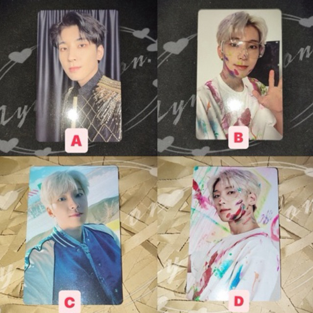 Photocard Official - SEVENTEEN Wonwoo Face The Sun Inclusions Carat Version & Be The Sun World Tour