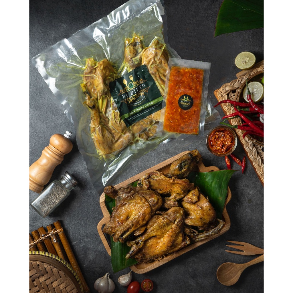 

BU DIPTO - BEBEK GORENG UNGKEP/KALASAN KHAS SOLO 1 EKOR