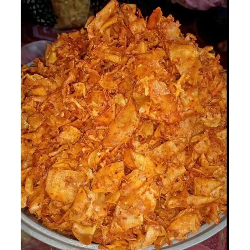 

500 gram - Kripik Singkong KRIWIL setan pedas Renyah