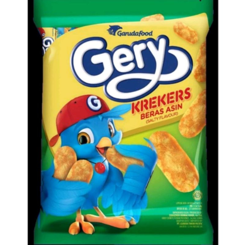 

Gery Krekers Beras Asin 5,6gr x 10 Pcs