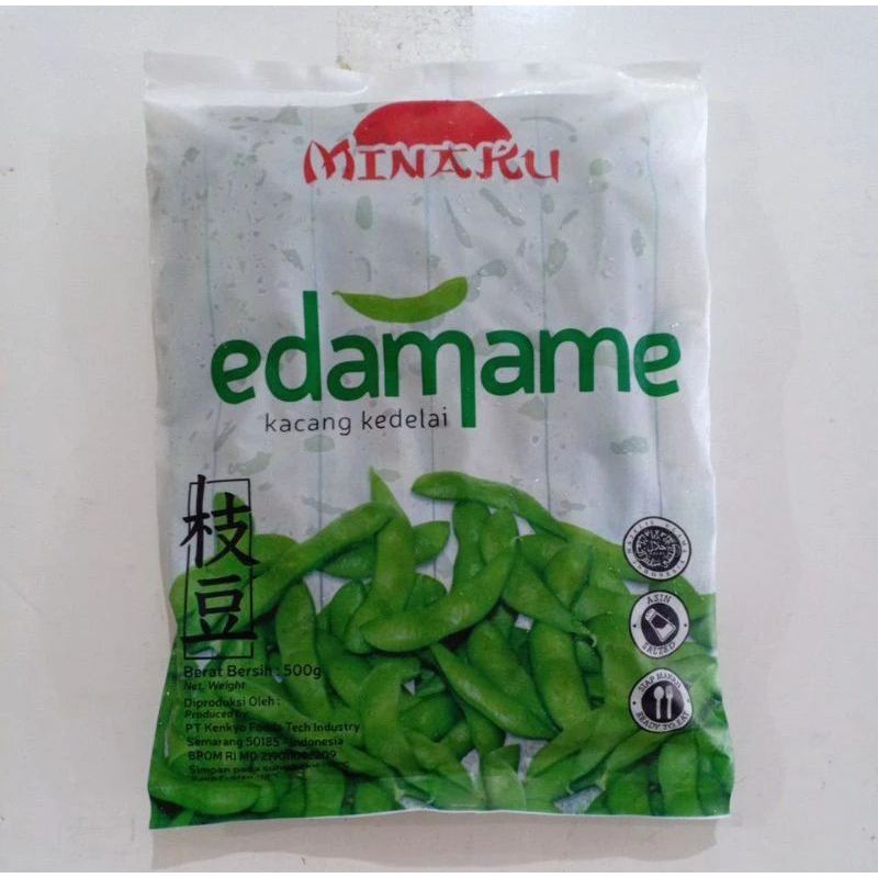 

MINAKU EDAMAME KACANG KEDELAI SALTED 500 Gram